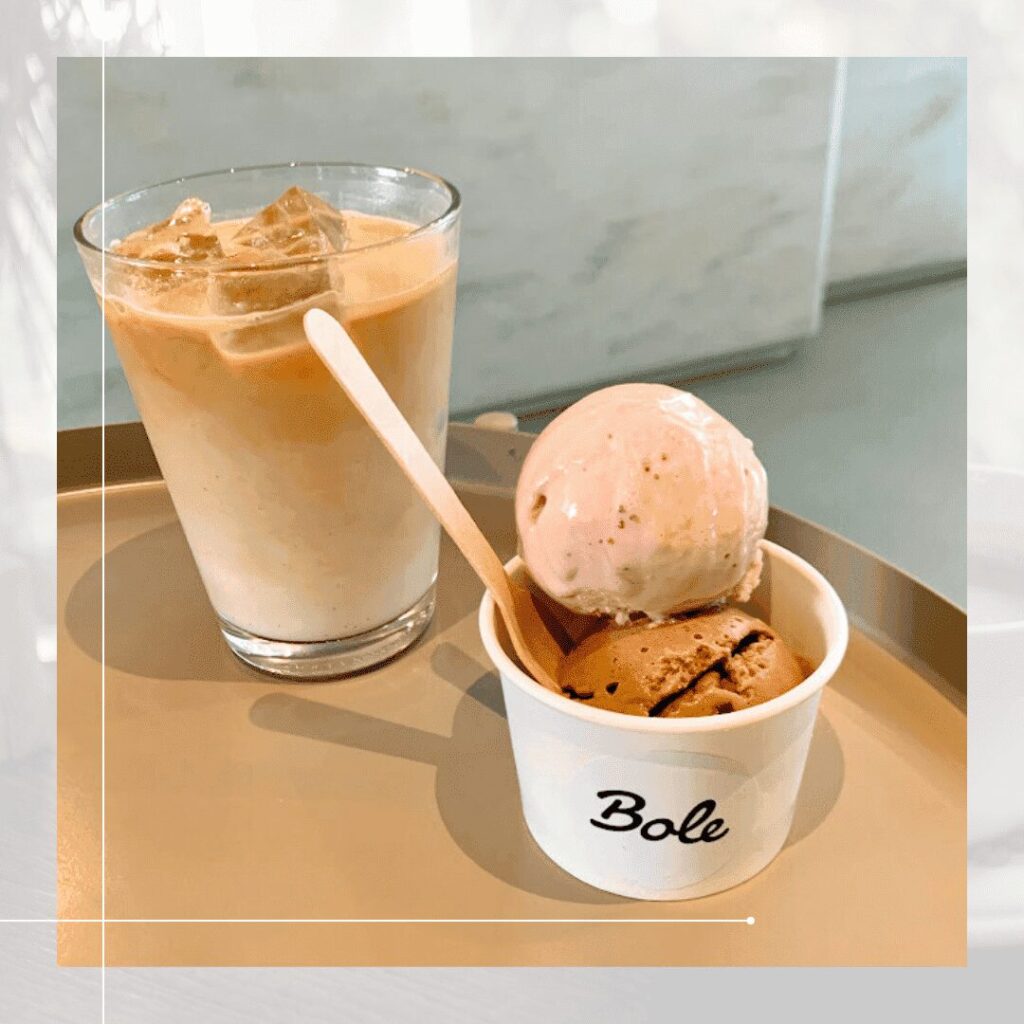 Bole COFFEE & ICE CREAMのアイス